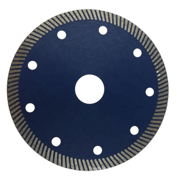 Hot Press super ultra thin fine turbo diamond saw blade for dry cutting ceramic tile